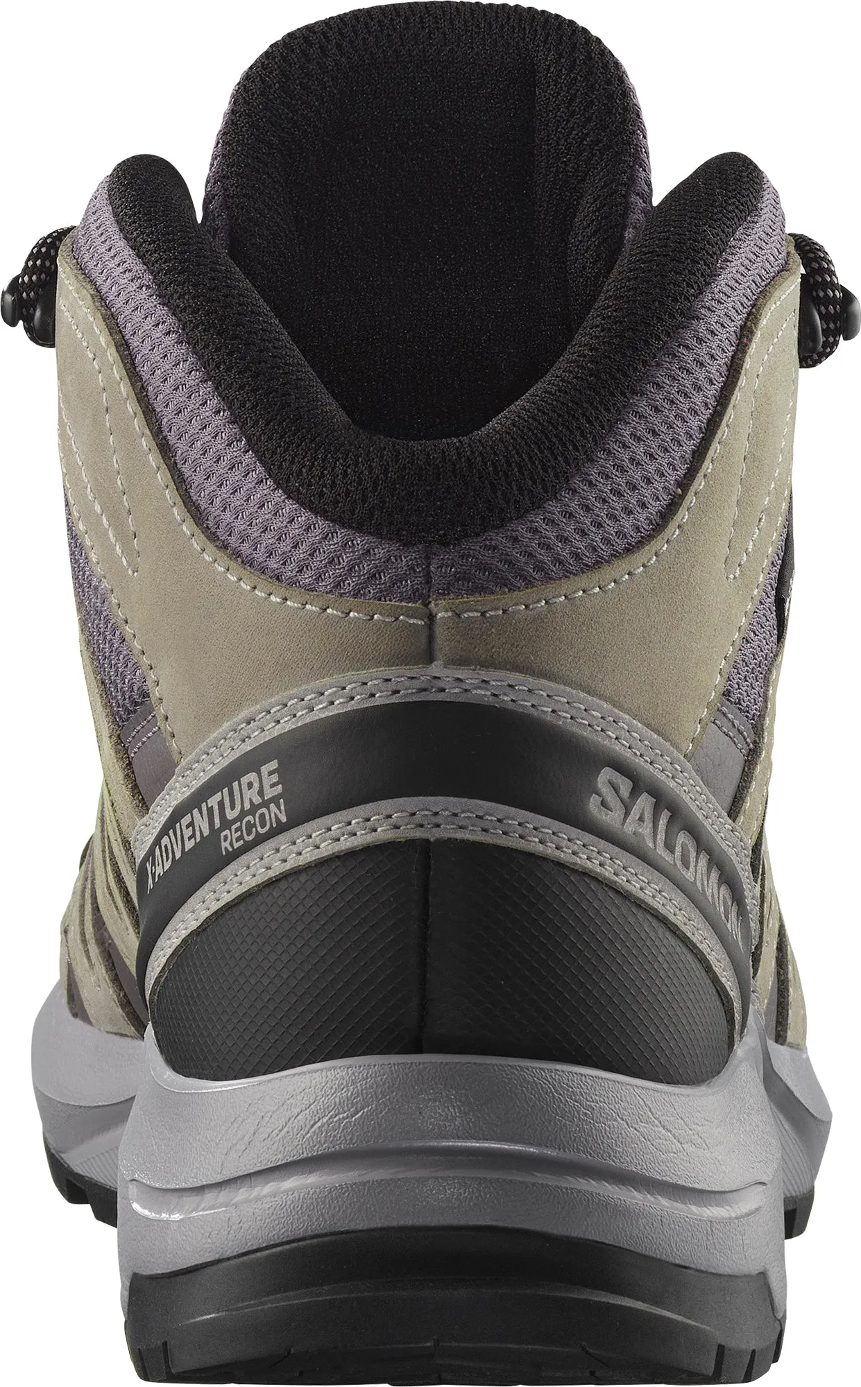 Salomon X-Adventure Recon Mid GORE-TEX Womens Walking Shoes - Grey Jogging Max Support