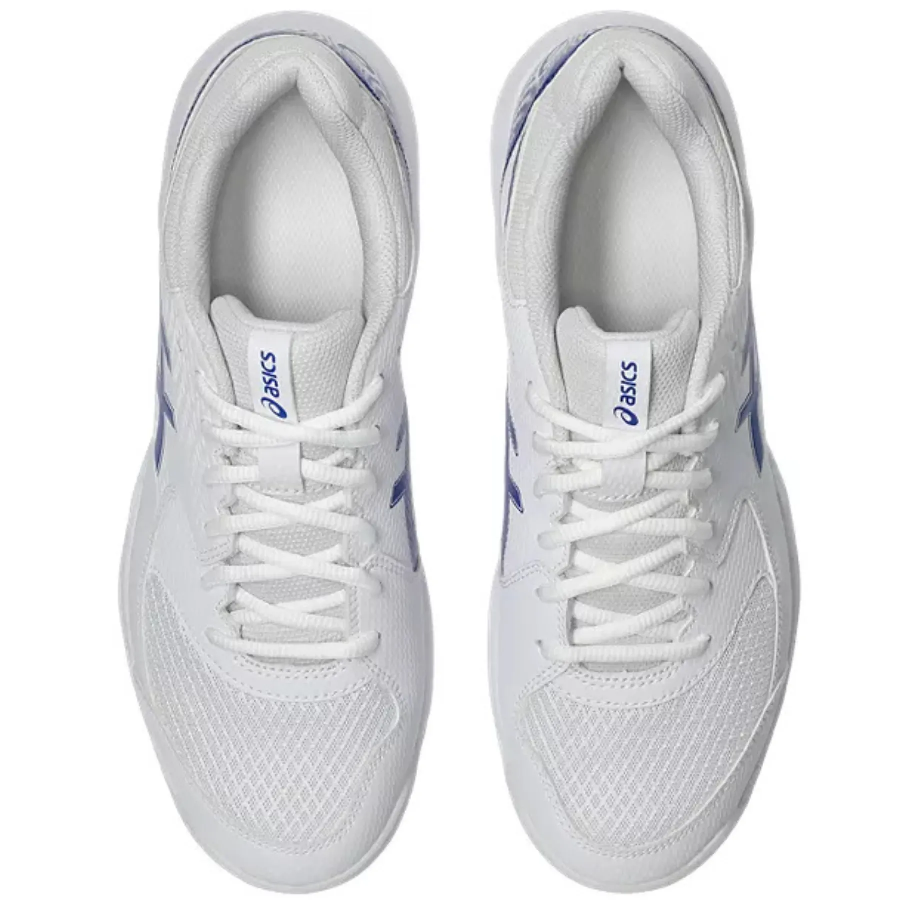 Asics Gel Dedicate 8 Hard Court Mens Tennis Shoes - White/Dark Cobalt Casual running