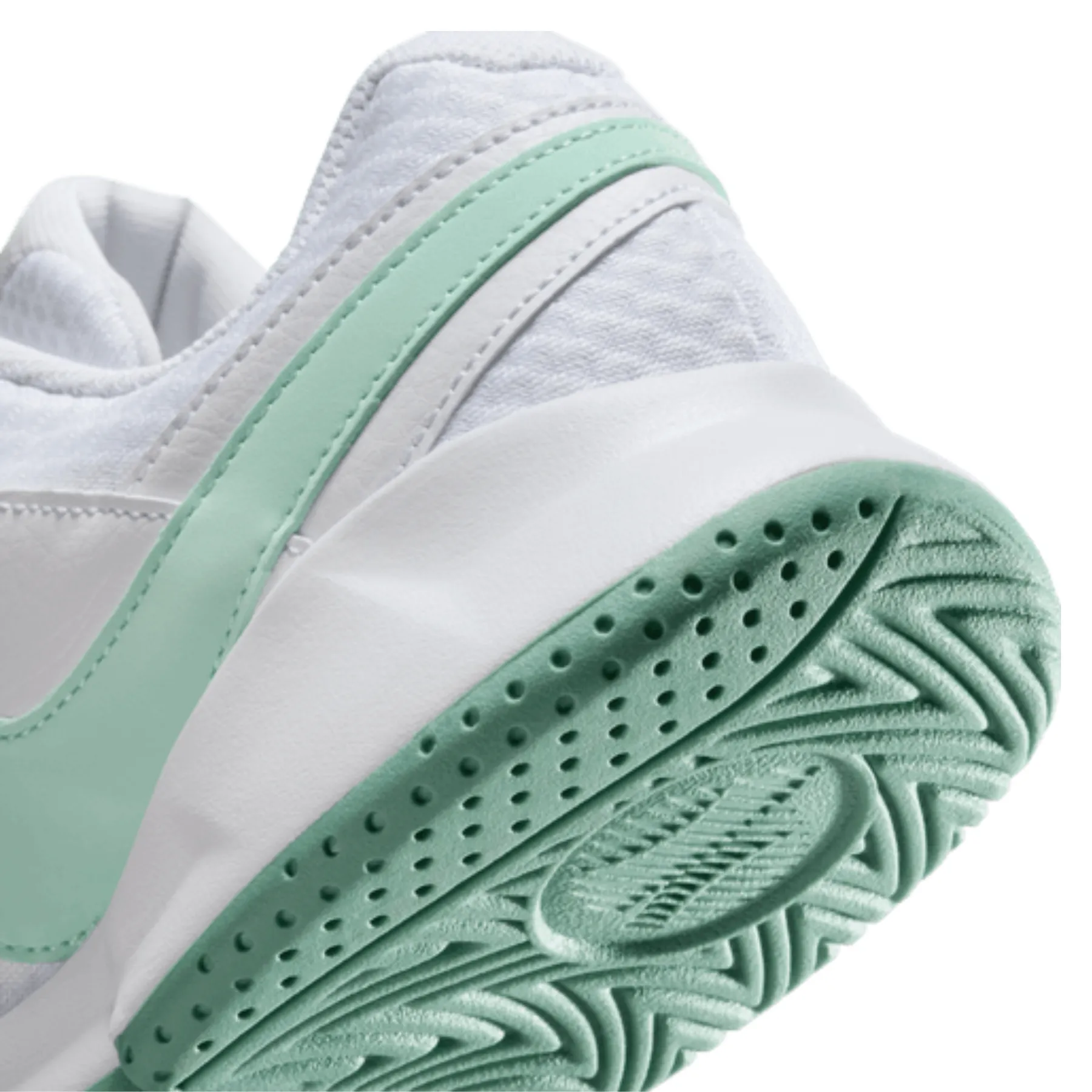 Nike Court Lite 4 Women's Tennis Shoes - White/Mint Foam-Cannon Adjustable Straps