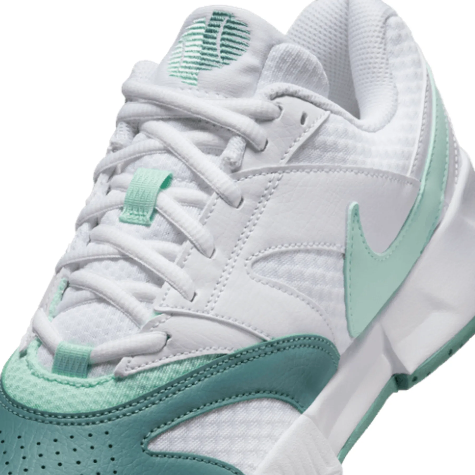 Nike Court Lite 4 Women's Tennis Shoes - White/Mint Foam-Cannon Air Flow