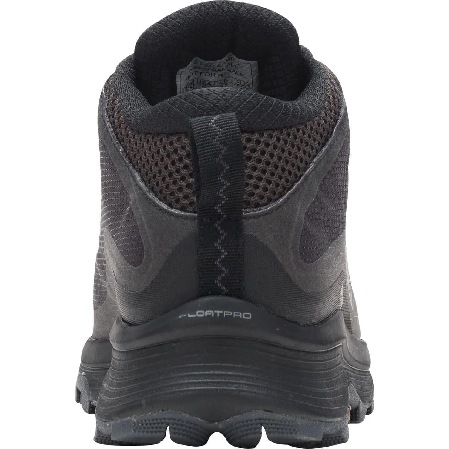 Merrell Moab Speed Mid GORE-TEX Mens Walking Boots - Black zipper
