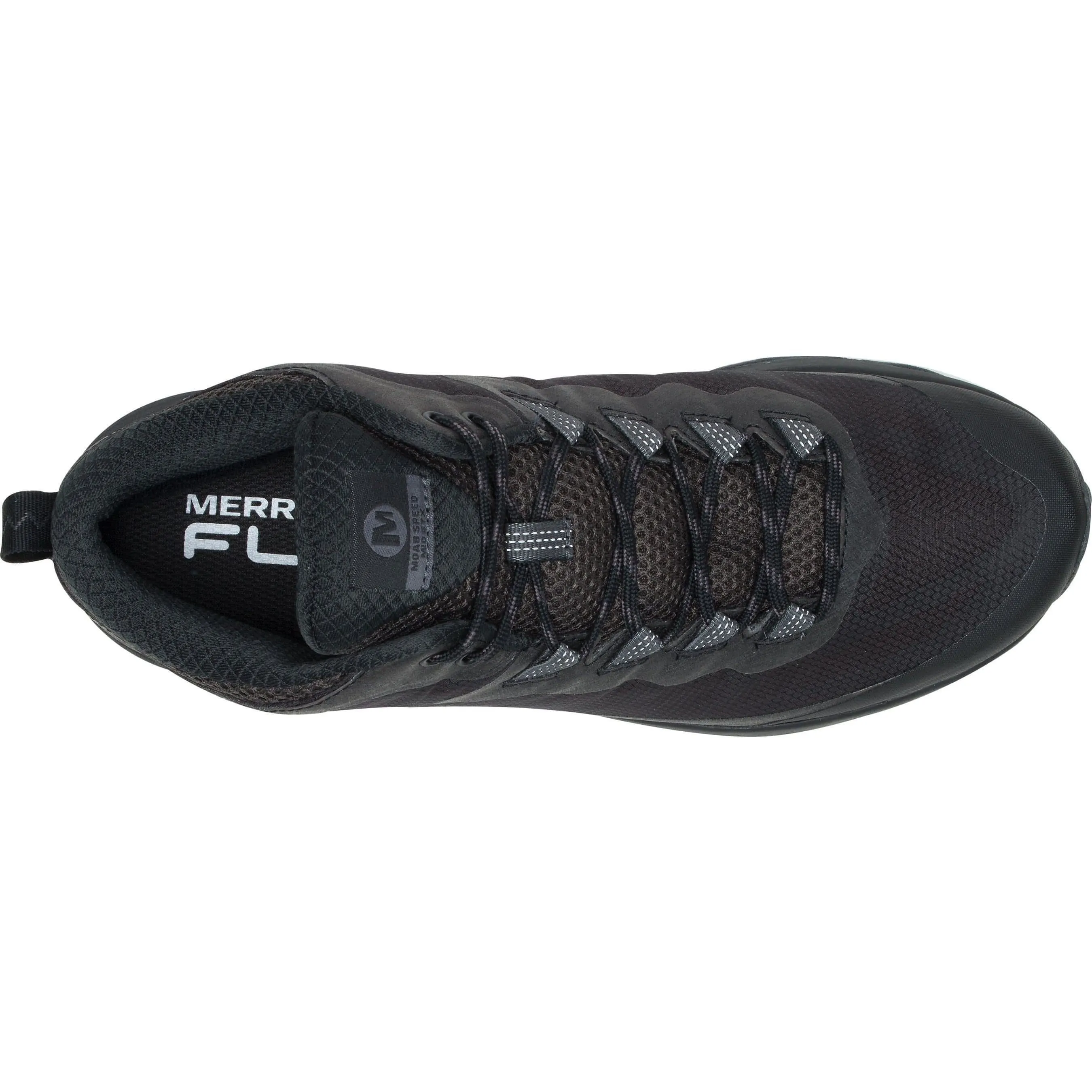 Merrell Moab Speed Mid GORE-TEX Mens Walking Boots - Black Base Support