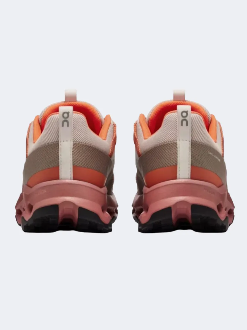 On Cloudhorizon Women Hiking Shoes Fog/Mahogany Desert Trek
