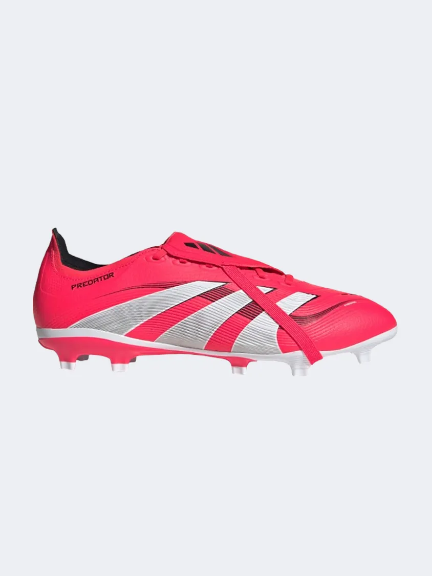 Adidas Predator League Fold Over Tongue Men Football Shoes Red/White/Black Hiking Boots Zipper kids' shoes