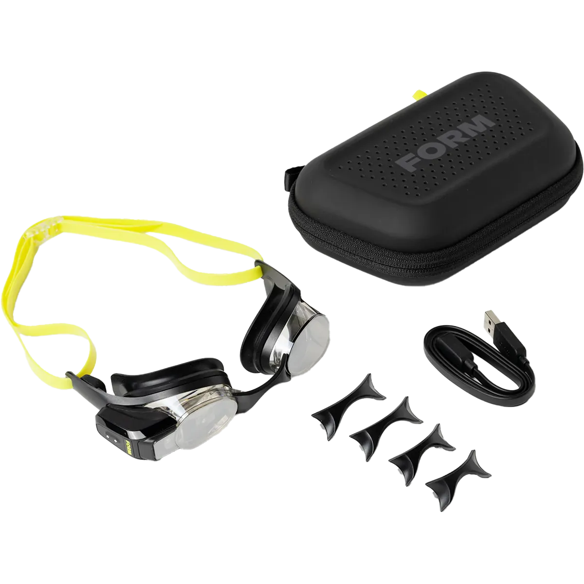 FORM Smart Swim 2 Goggles in Black