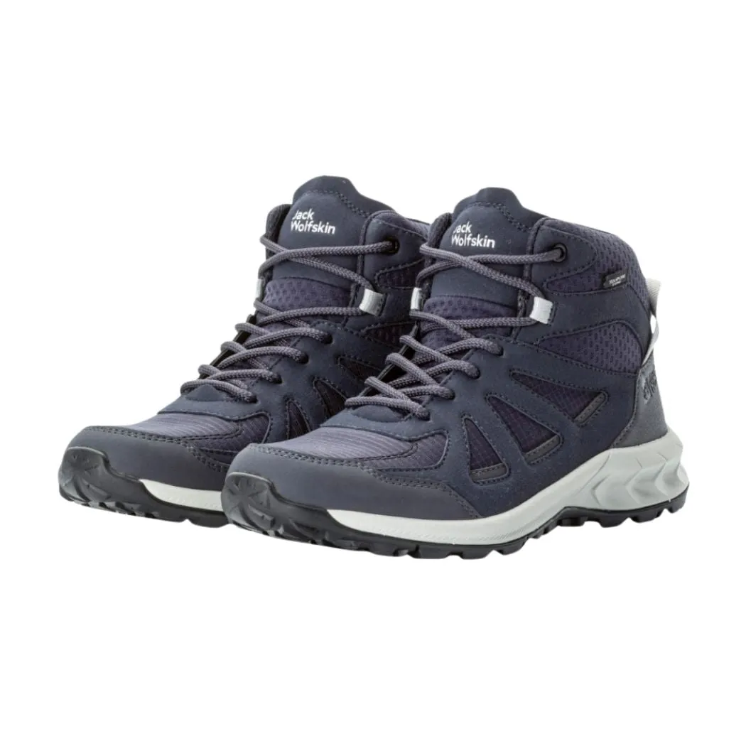 City Edge jack wolfskin Woodland 2 Texapore Mid Women's Waterproof Hiking Shoes