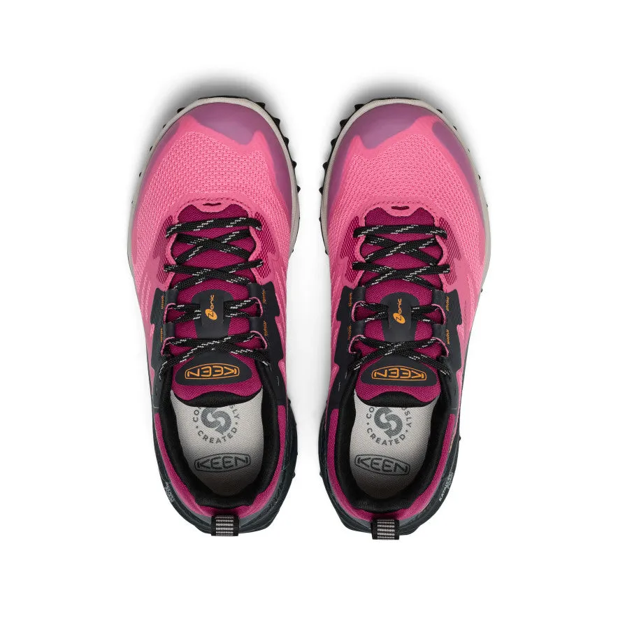 Women's Zionic NXT Waterproof Hiking Shoe  |  Pink Lemonade/Bright Marigold Performance Wool Warm