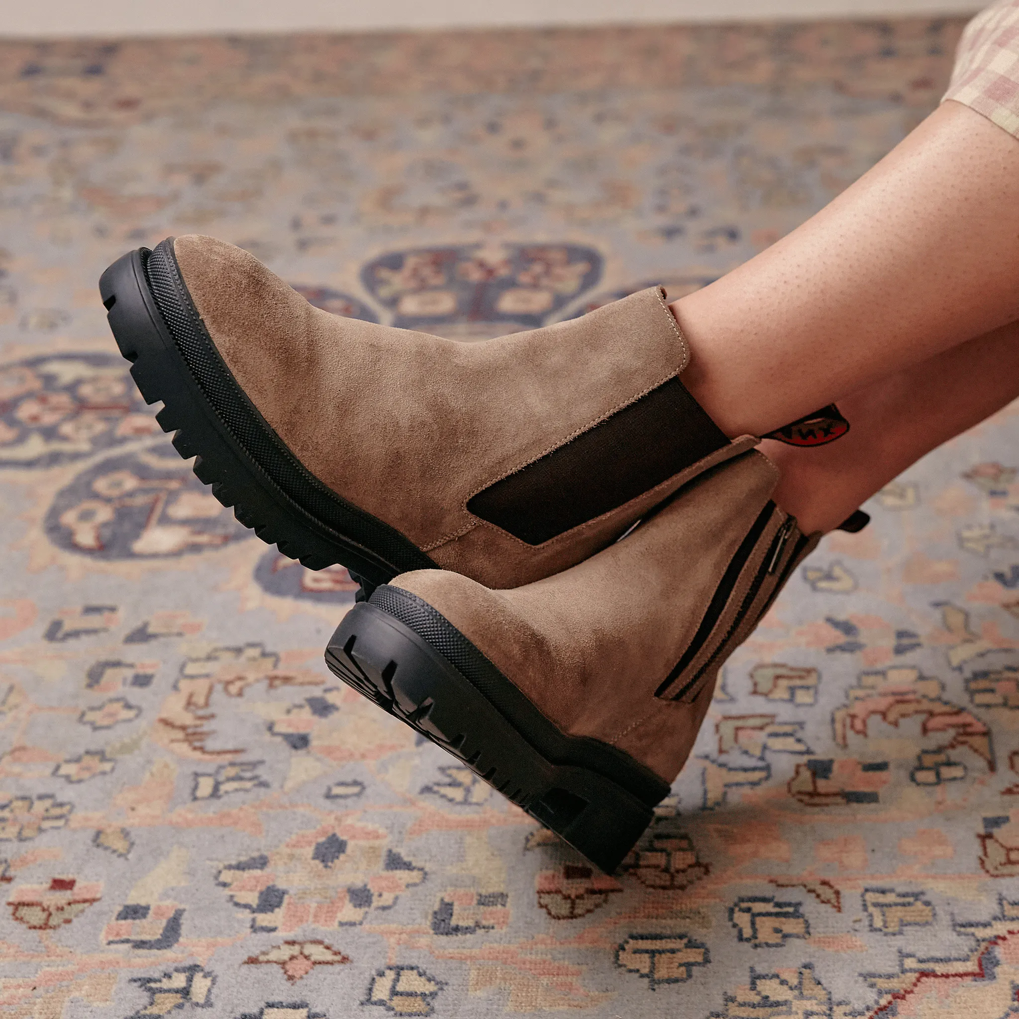 Tailored Fit Walk Easy BROCKHALL / TAUPE SUEDE