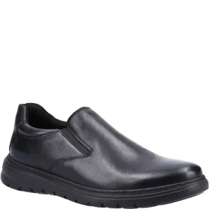 Lightweight Build Multi-Purpose Black Trent Slip-On Shoes