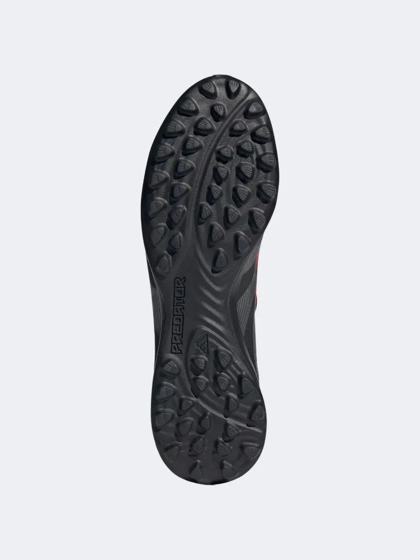 individual sport Adidas Predator League Fold Over Tongue Men Football Shoes Black/Grey/Red