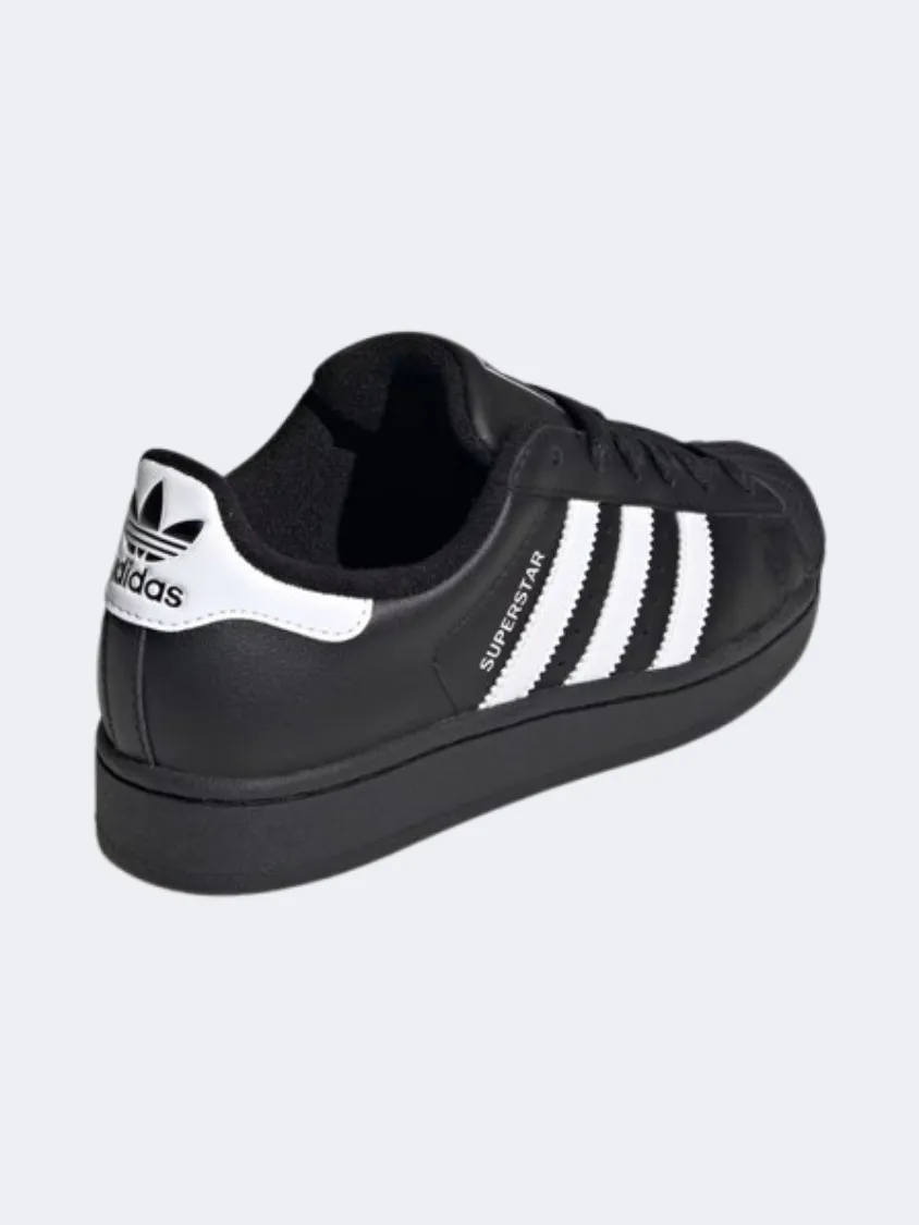 Adidas Superstar Ii Gs Original Shoes Black/White Anti Slip Morning Walk