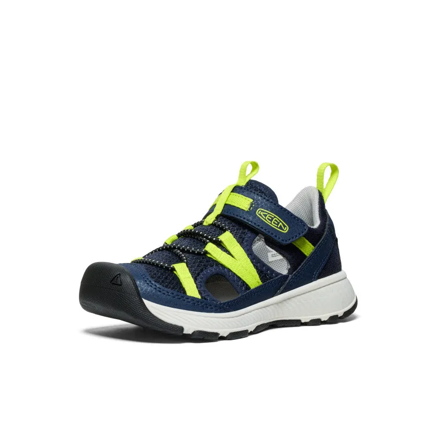 Little Kids' Motozoa Sandal  |  Naval Academy/Evening Primrose Fantasy Path Match Fit