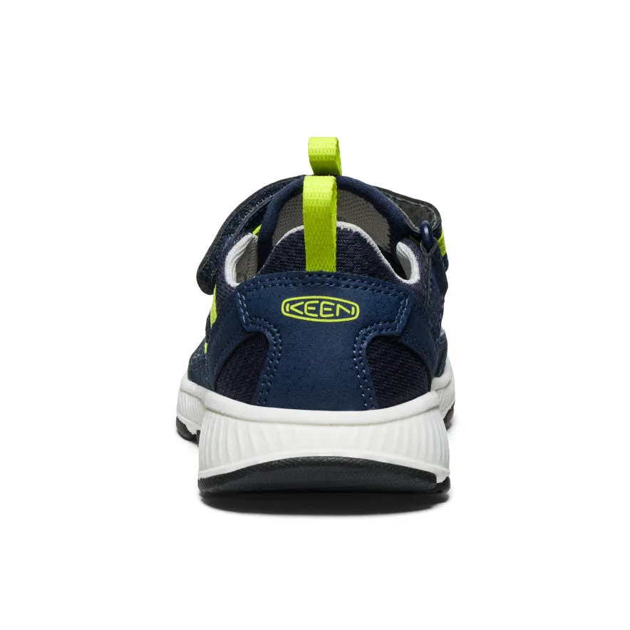Slim Line Multi Purpose Little Kids' Motozoa Sandal  |  Naval Academy/Evening Primrose
