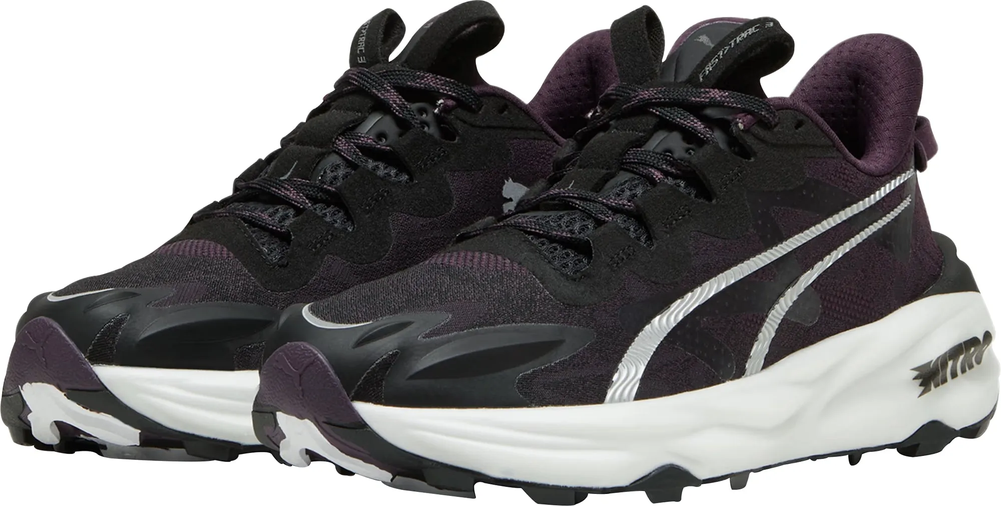 Puma Fast-Trac Nitro 3 Womens Trail Running Shoes - Black Multi Purpose
