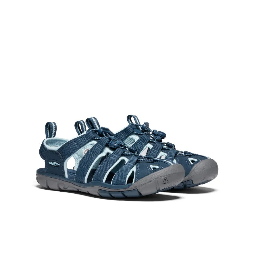 Active Wear hypoallergenic Women's Clearwater CNX Sandal  |  Navy/Blue Glow