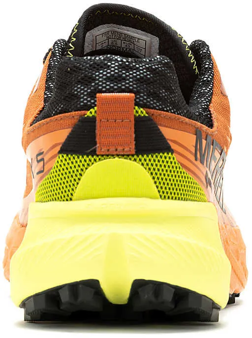 Merrell Agility Peak 5 GORE-TEX Mens Trail Running Shoes - Orange Balance Flow