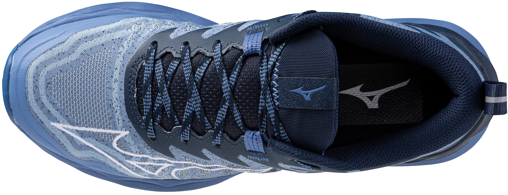 Mizuno Wave Daichi 8 Womens Trail Running Shoes - Blue No Slipping Modern