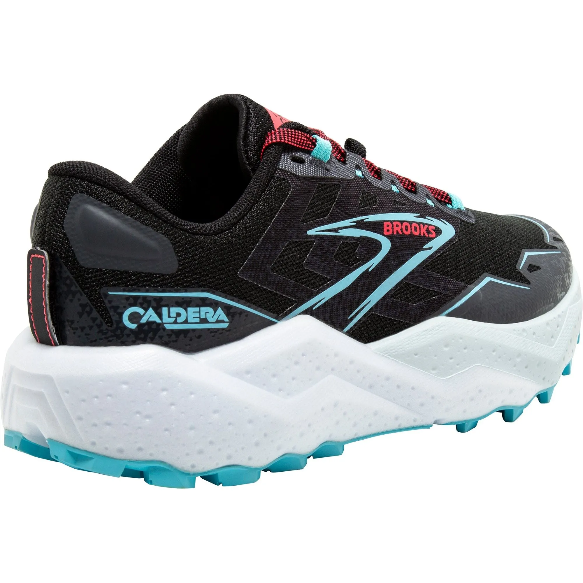 Brooks Caldera 7 Womens Trail Running Shoes - Black Outsole traction pattern supports agile footwork