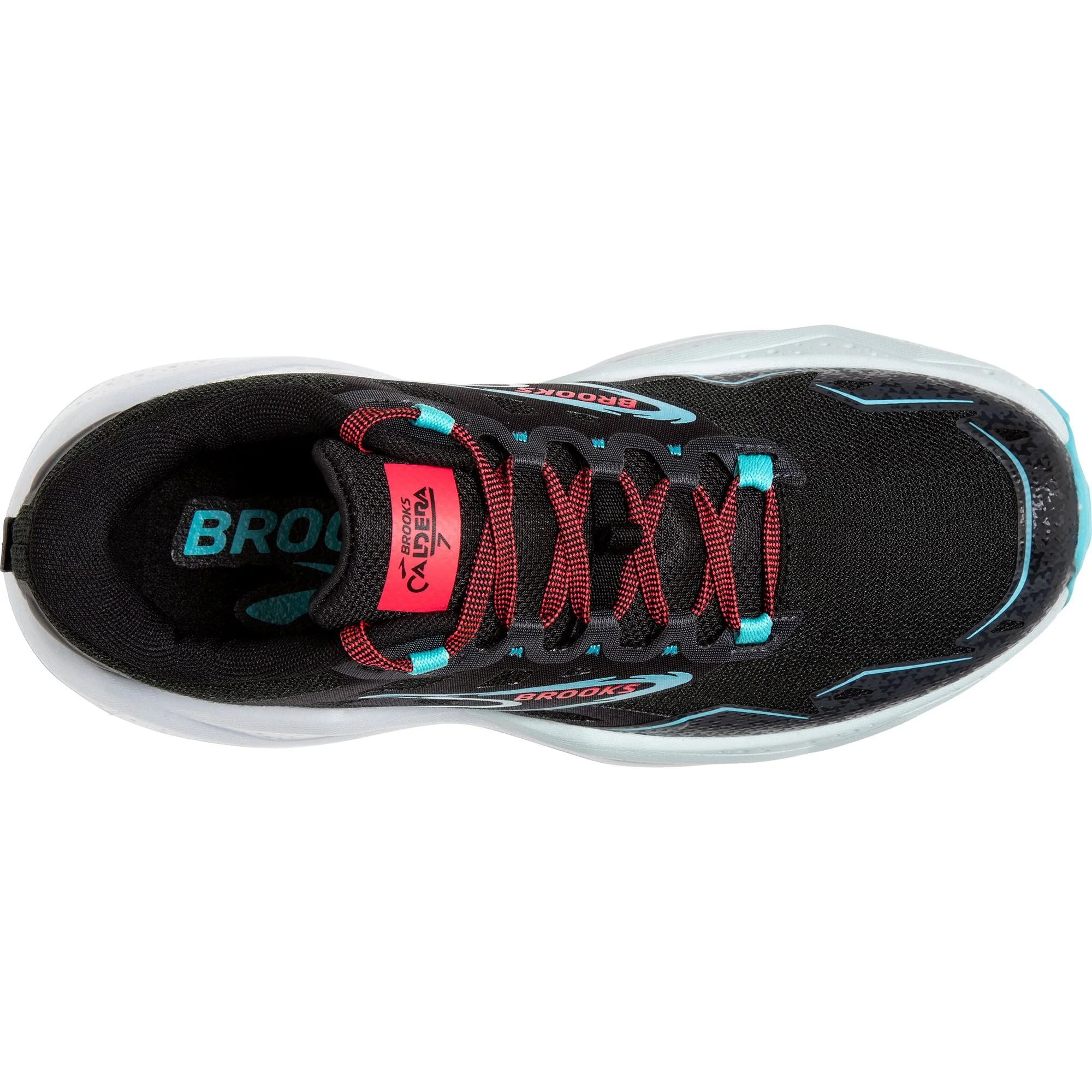 Brooks Caldera 7 Womens Trail Running Shoes - Black Smart Design