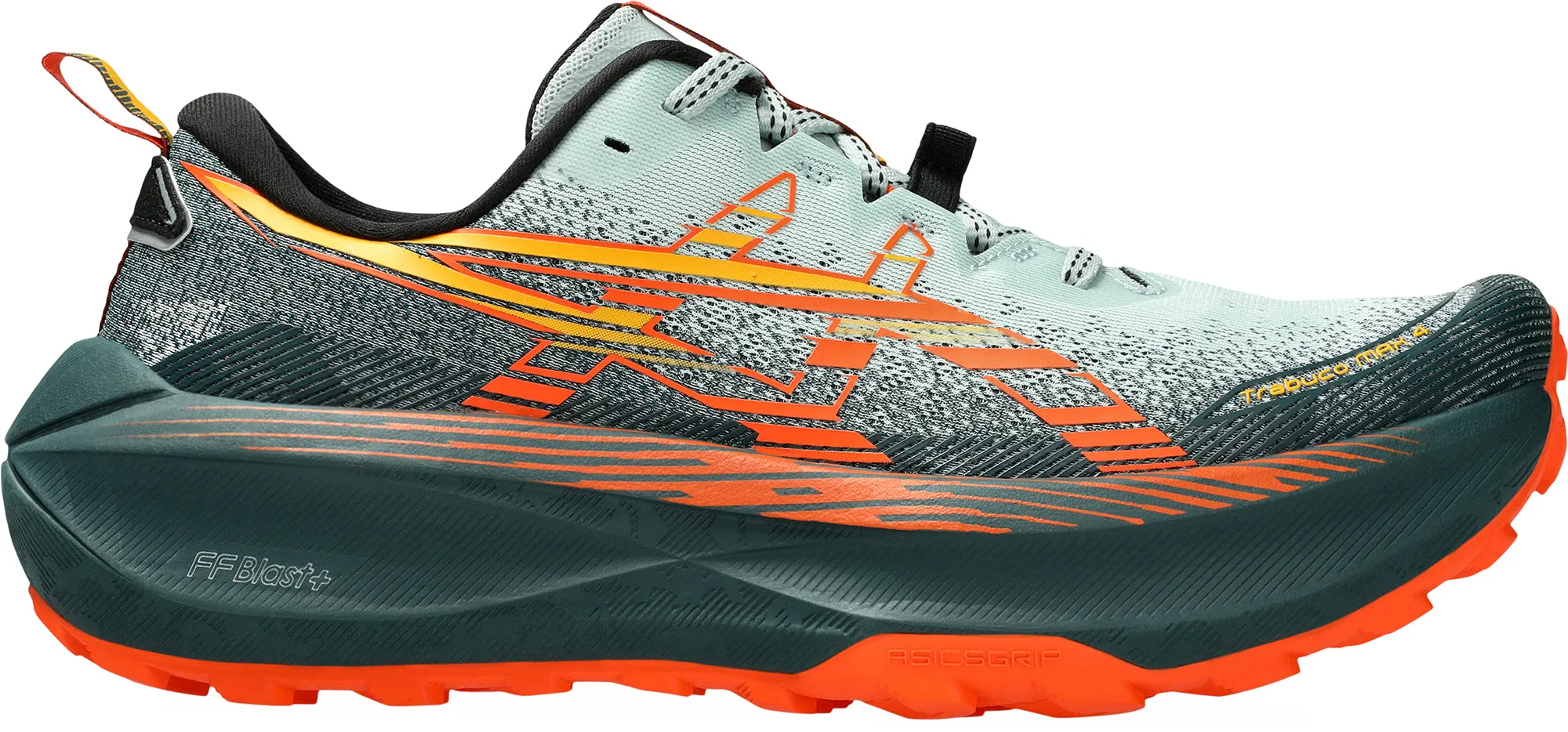 Multi sport Asics Trabuco Max 4 Mens Trail Running Shoes - Green