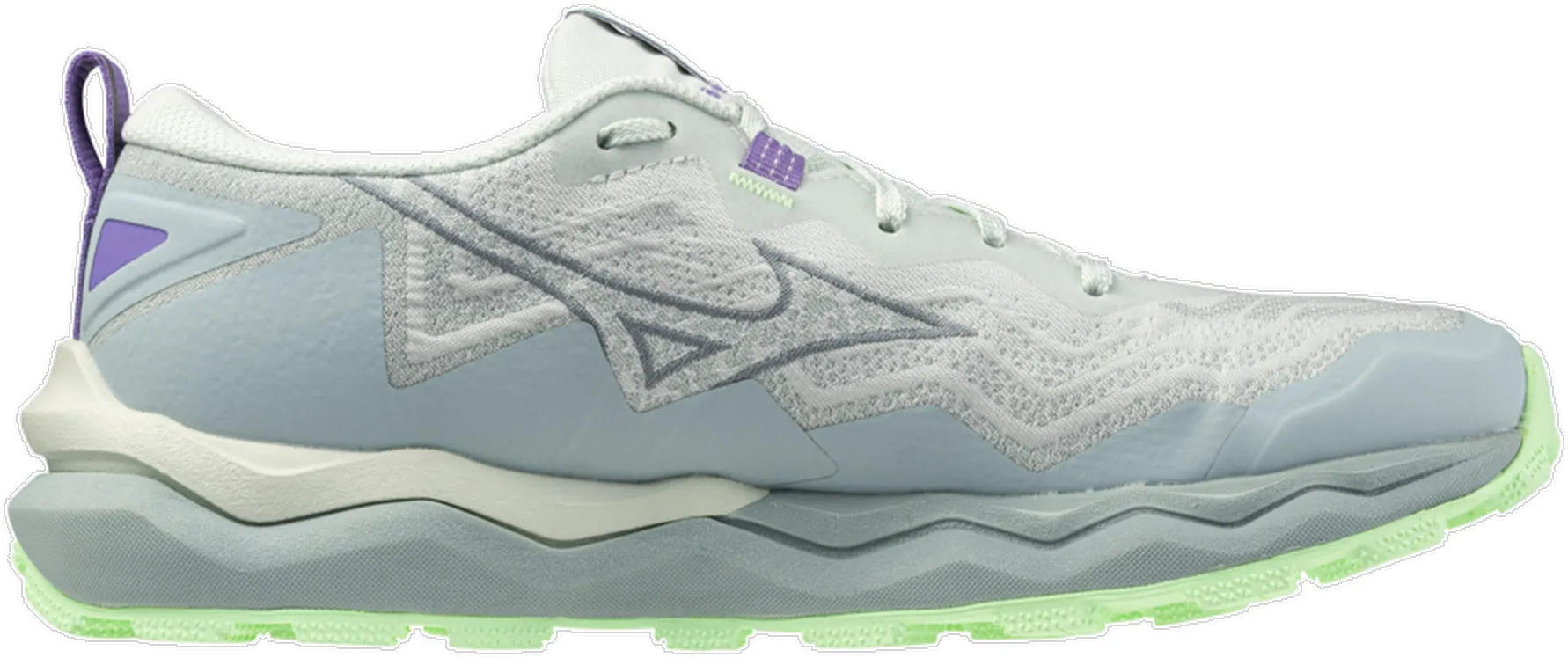 Mizuno Wave Daichi 9 Womens Trail Running Shoes - White Speed Walk Mesh Upper