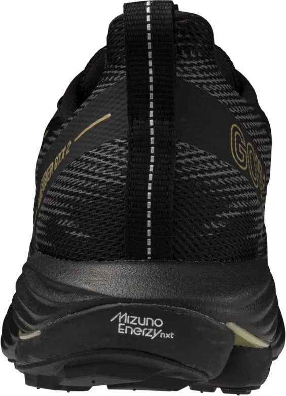 Mizuno Wave Rider GORE-TEX 2 Mens Trail Running Shoes - Black Flexibility