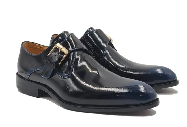 Style: 479-15P-Navy Smart Shoes Flex Step