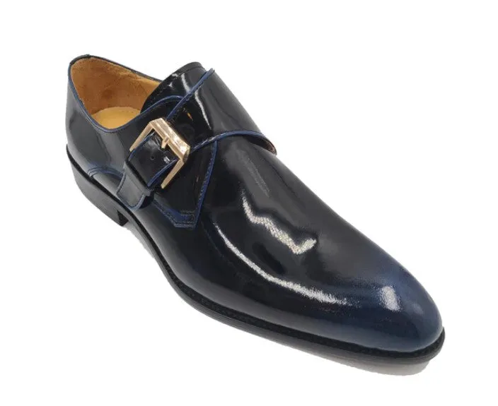 Style: 479-15P-Navy Split Leather