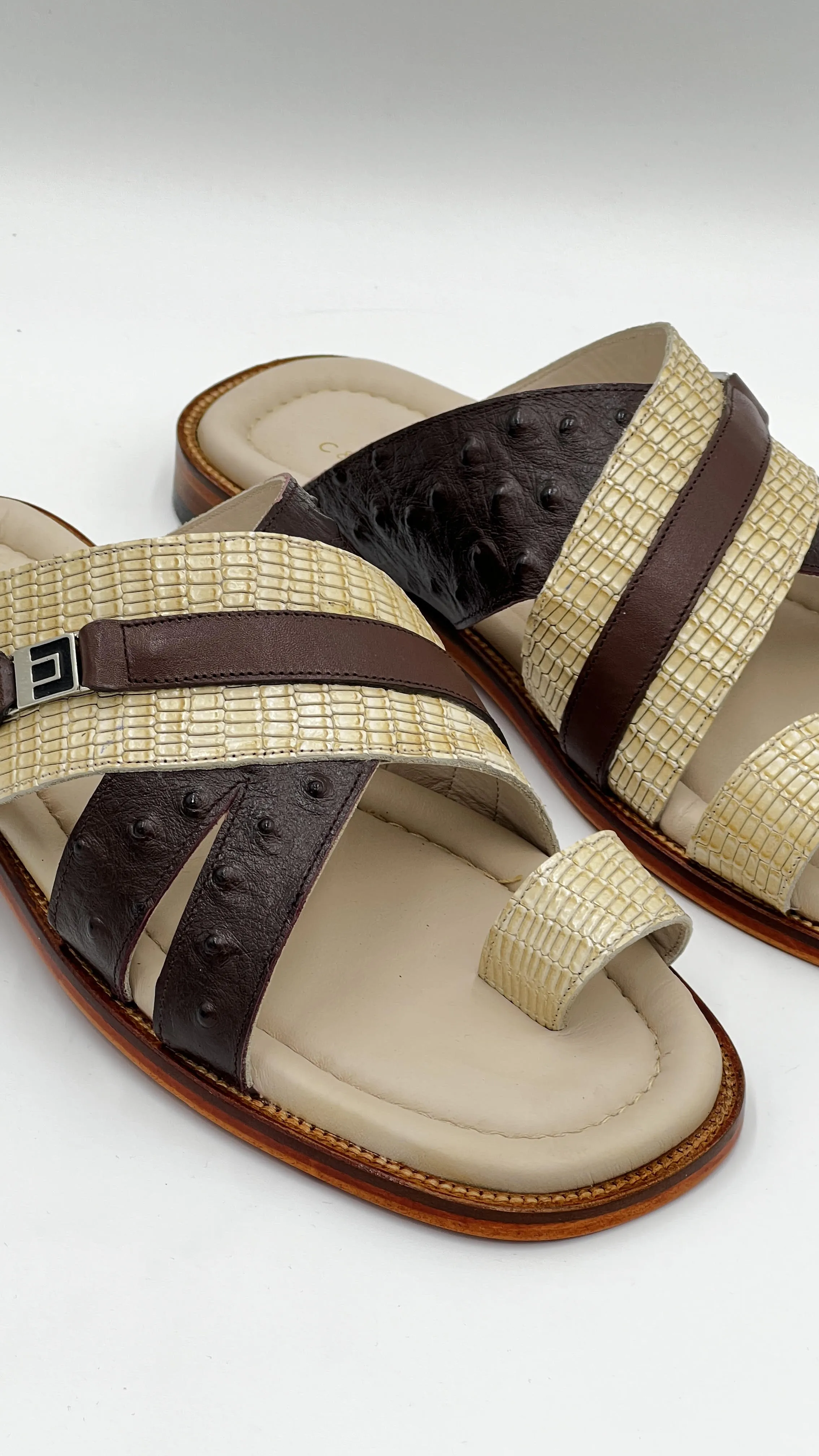 Formal Mode Style: S6195-Brown/Beige