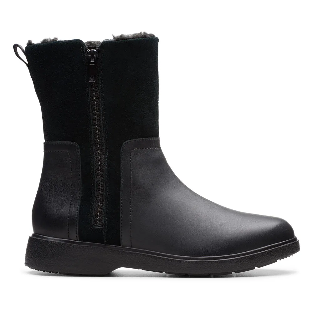 Clarks Un Elda Mid Waterproof Boot (Women's) Chilly Days