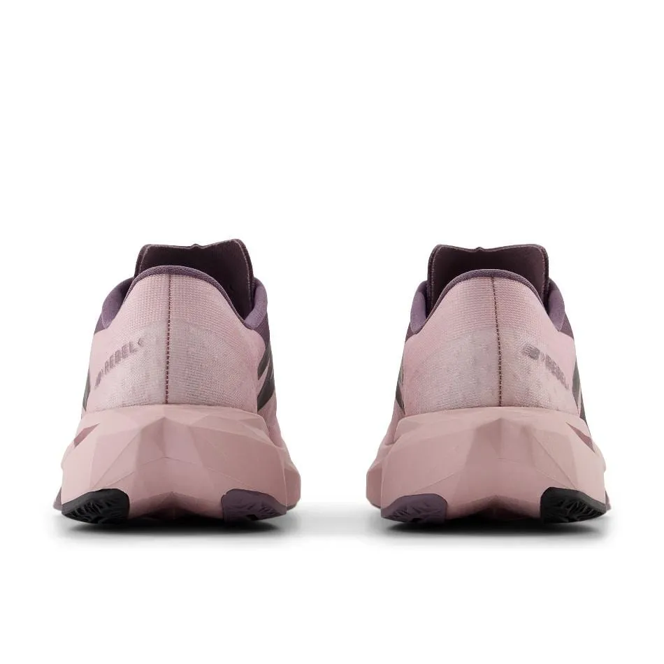 grip - improved running shoes New Balance Women's FuelCell Rebel V4 Running Shoes in Twilight Haze/Dark Ice Wine/Black SS25