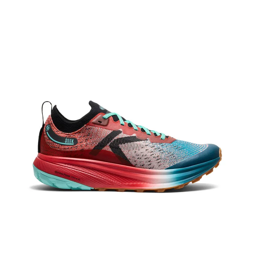 Men's Seek Trail Running Shoe  |  Grenadine/Ocean Depths High   Performance