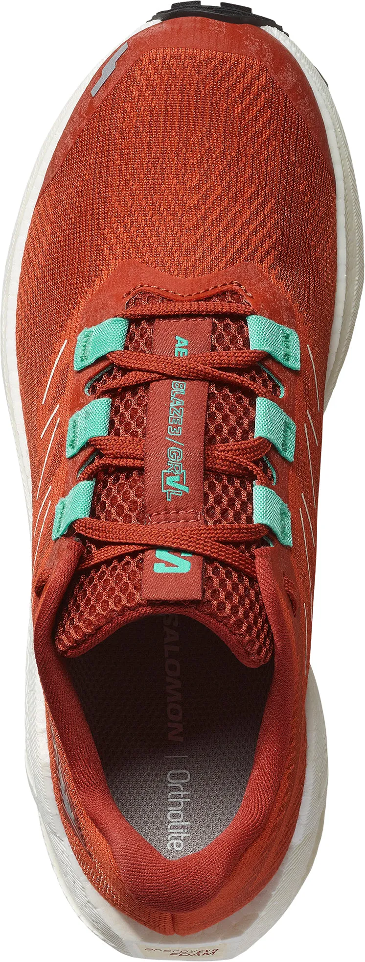 Salomon Aero Blaze 3 GRVL Womens Trail Running Shoes - Orange Well Padded
