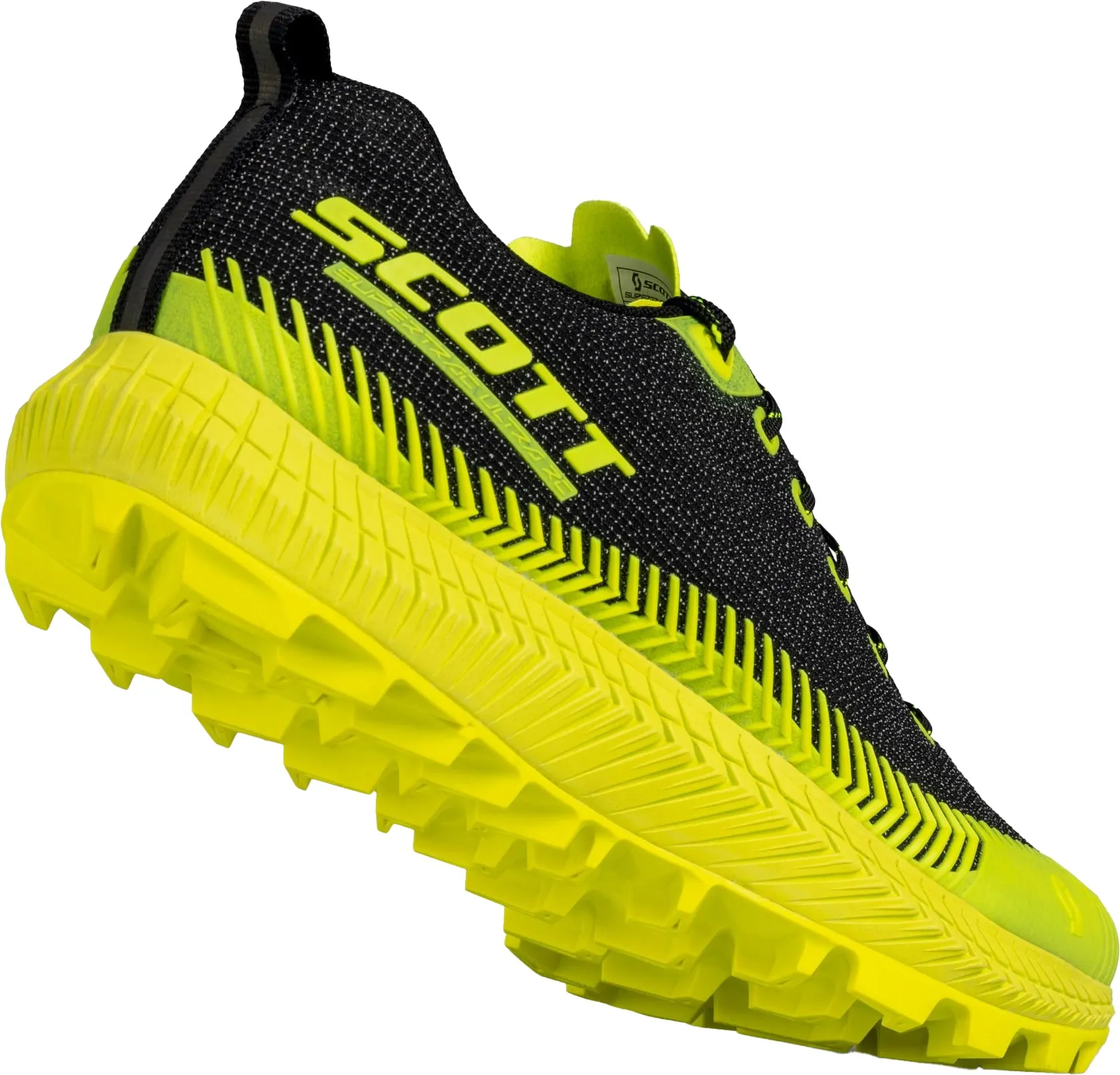 Muscle Support Speed Session Scott Supertrac Ultra RC Mens Trail Running Shoes - Black