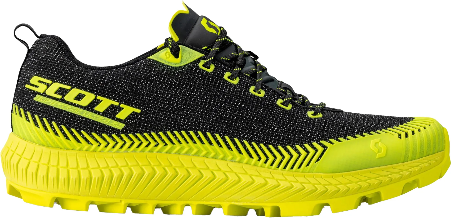 Scott Supertrac Ultra RC Mens Trail Running Shoes - Black Low   Profile Arch Relief