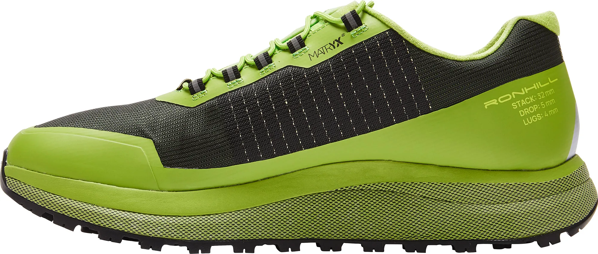 Posture Fix Ronhill Freedom Mens Trail Running Shoes - Green