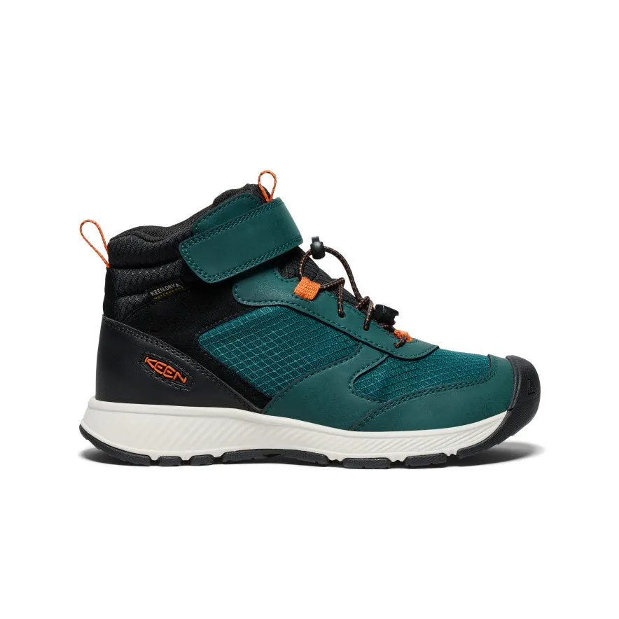 Long Sessions Big Kids' Skua Waterproof Boot  |  Ponderosa Pine/Gold Flame