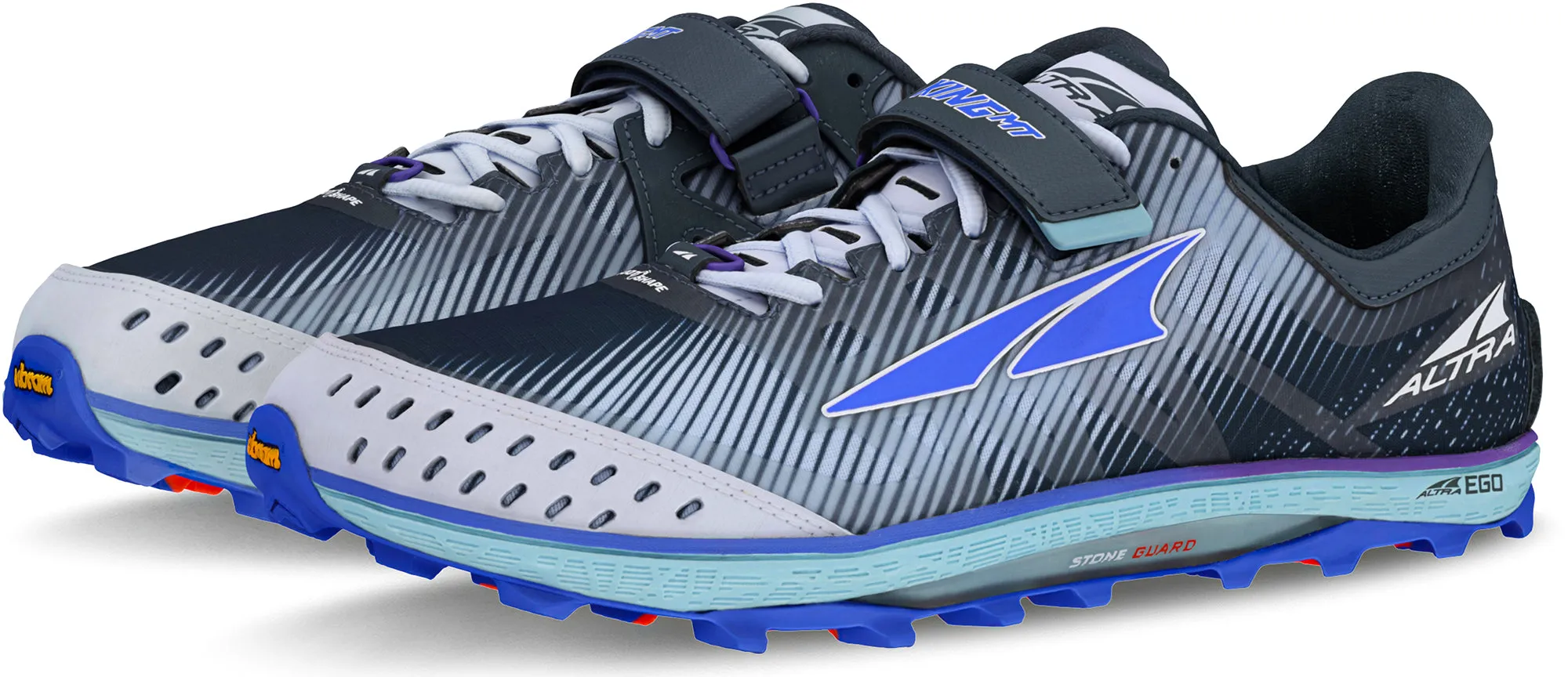 Ideal for both cardio and resistance-based workouts Altra King MT Mens Trail Running Shoes - Blue