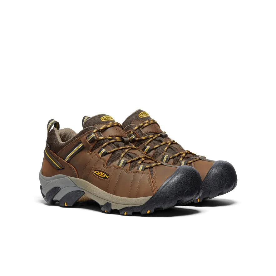 Men's Targhee II Waterproof  |  Cascade Brown/Golden Yellow Anti Skid