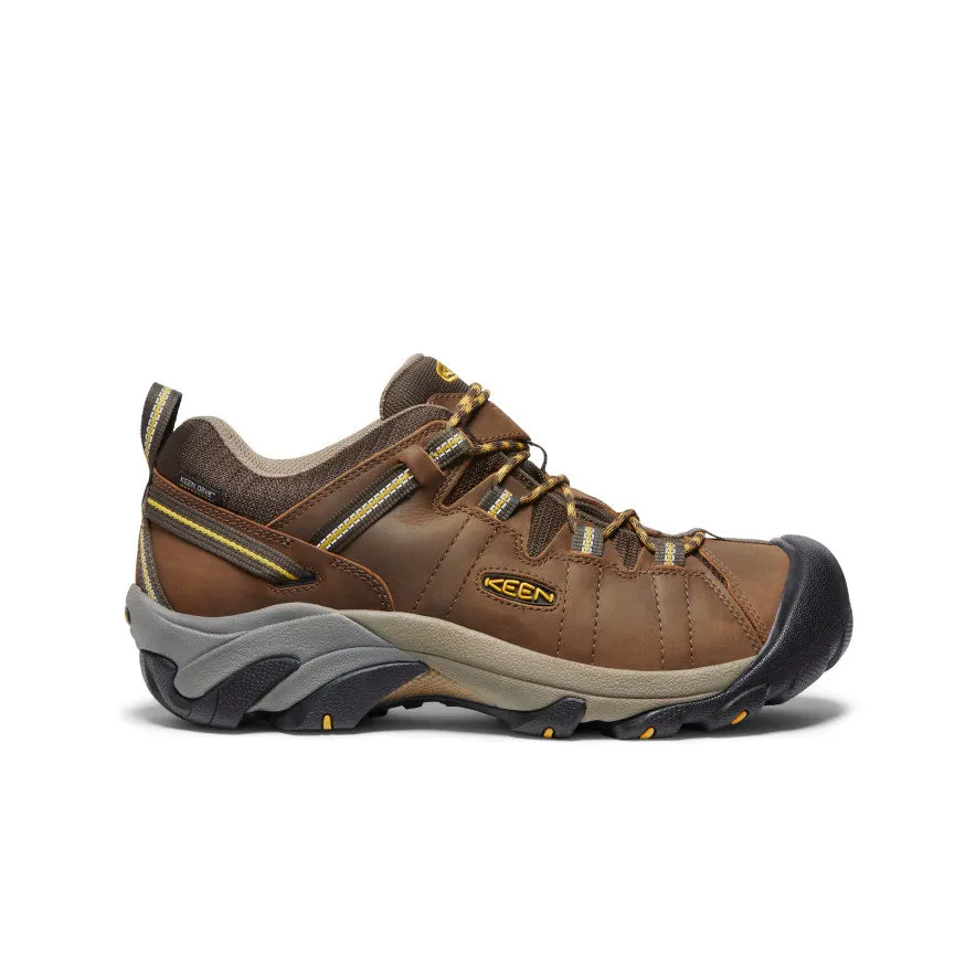 Men's Targhee II Waterproof  |  Cascade Brown/Golden Yellow Steady Motion