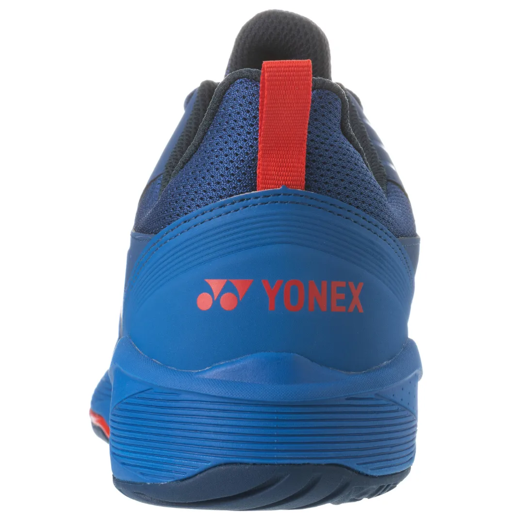 Yonex Sonicage 3 2022 Mens Clay Tennis Shoes - Navy/Red All Purpose