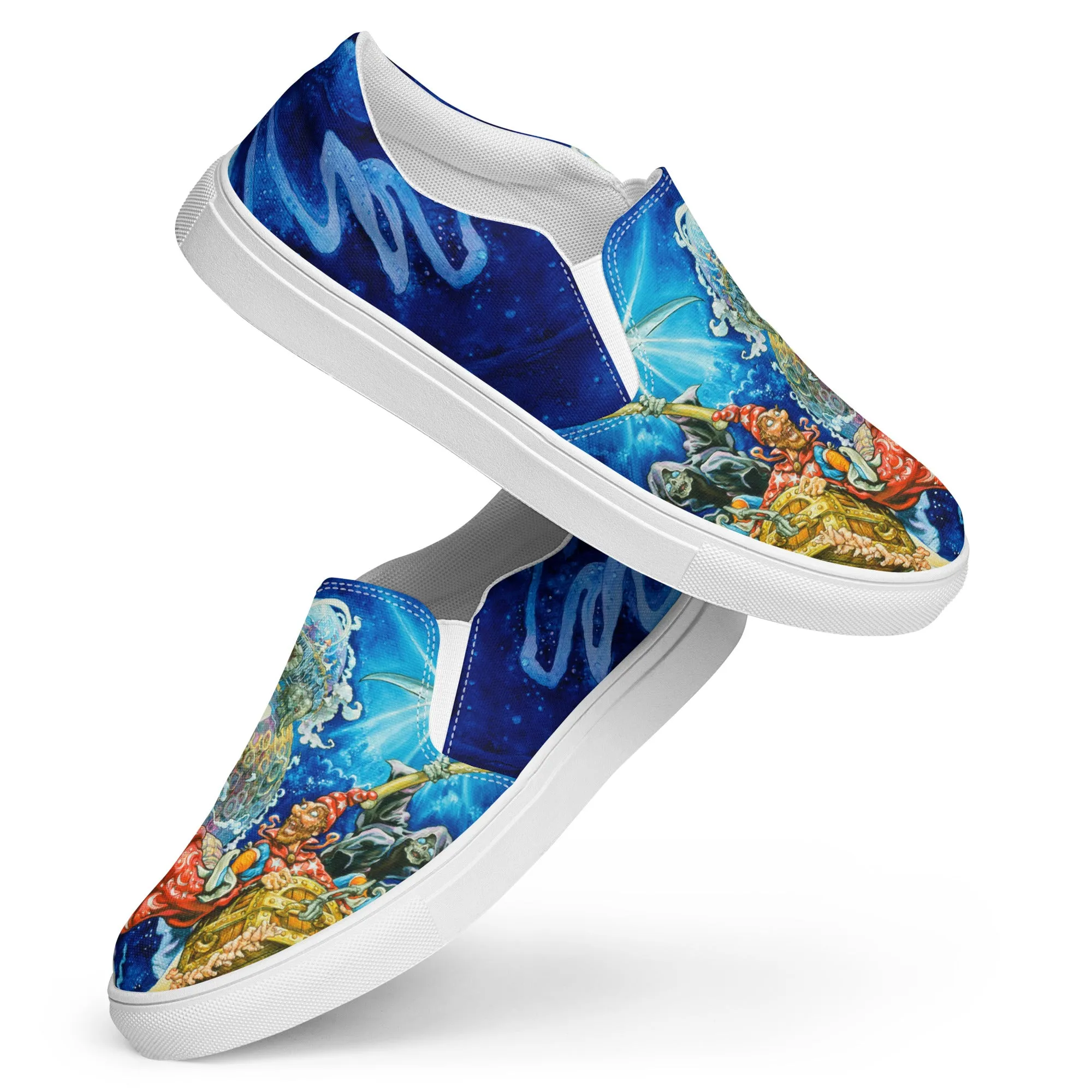 Women??s Discworld III slip-on canvas shoes *US SIZES SHOWN! USE CHART! Evening Out