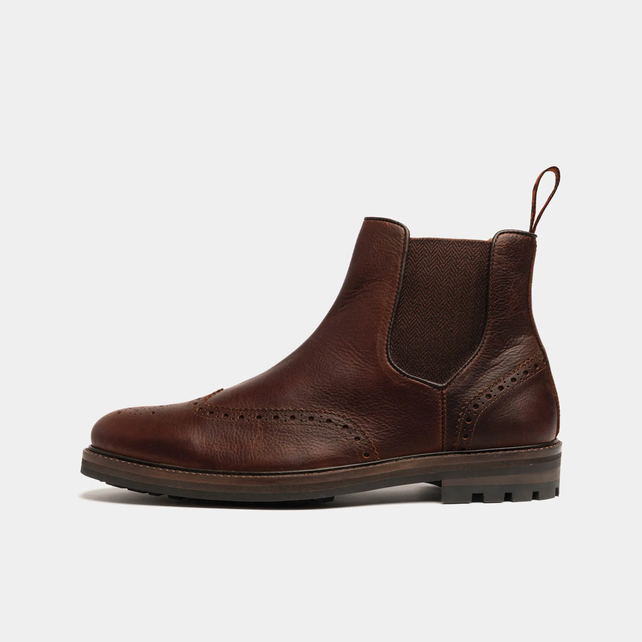 MITTON // CHESTNUT GRAINED Durable Everyday Fit Foot Support