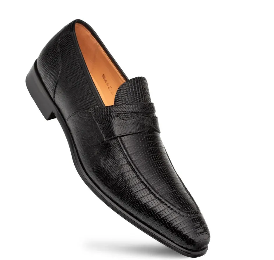 Road grip Style: Mayor Lizard Penny Loafer Black