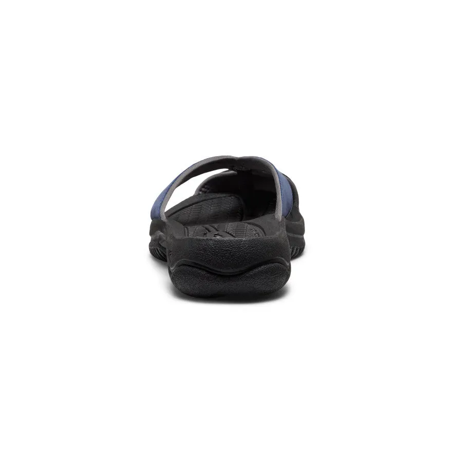 Cold Tone Road grip Men's Waimea Leather Flip-Flop  |  Destination Pack