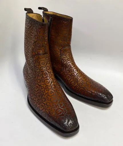 Style: 21459-Cognac Stone Grip Comfortable Insole