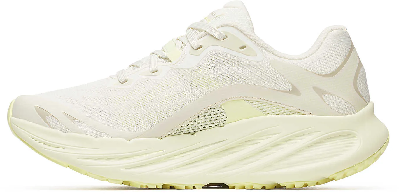 Merrell ProMorph Womens Trail Running Shoes - Cream Cool Mesh Midfoot cradle aids in focused alignment and support