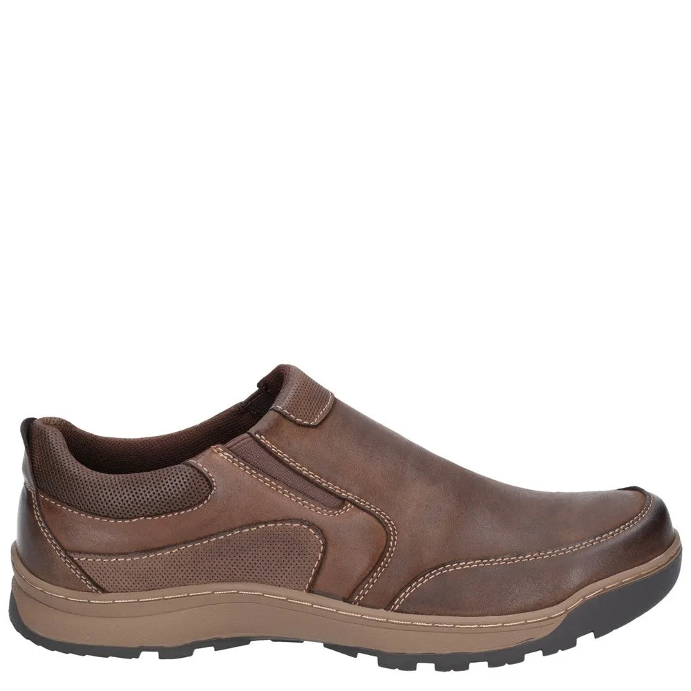Brown Jasper Slip-On Trainers Wide Width Option Durable Material