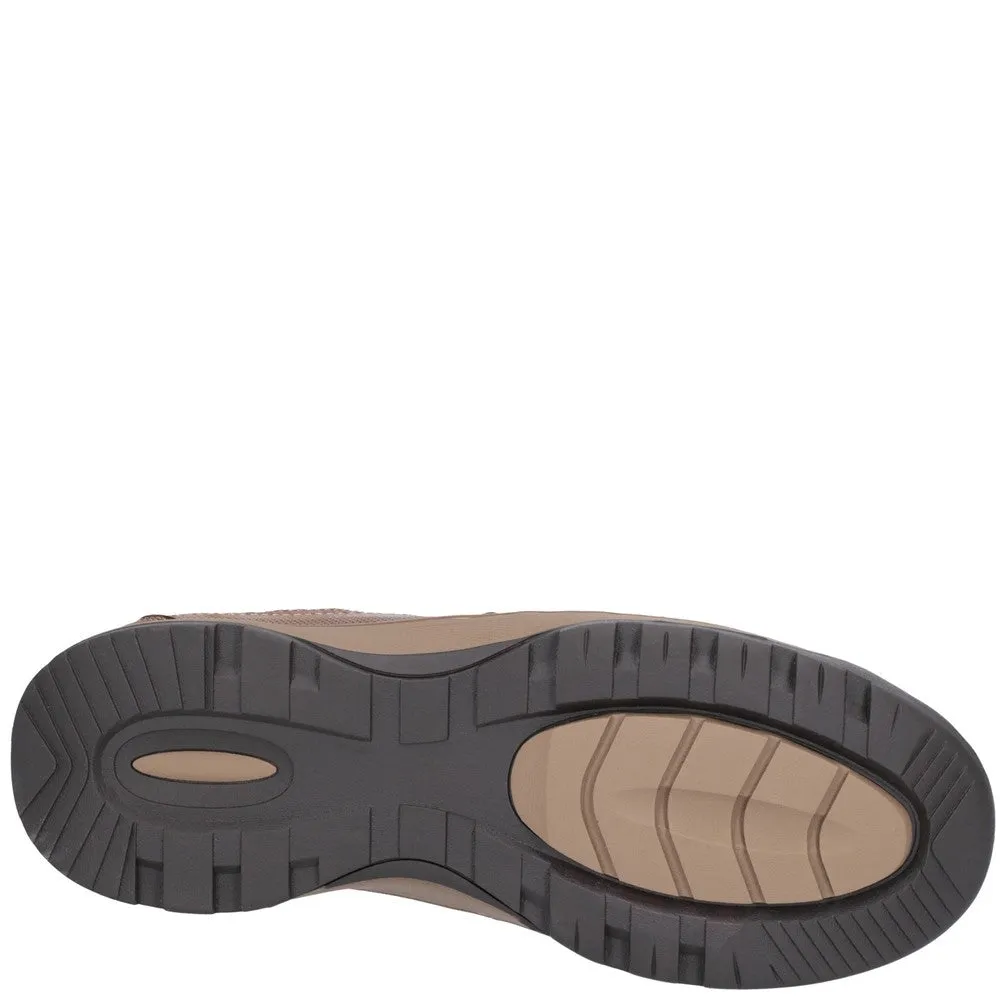 Premium Slip-on Comfort Brown Jasper Slip-On Trainers