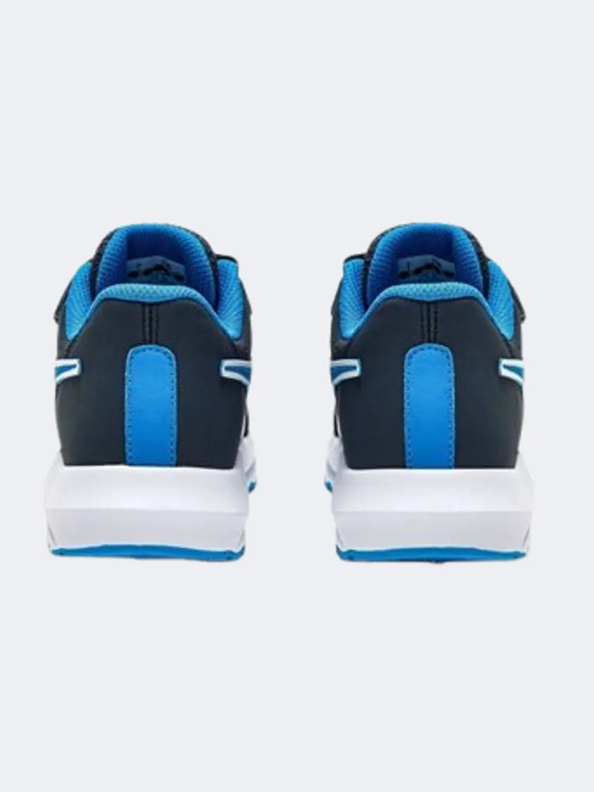 Diadora Falcon Sl V 4 Ps-Boys Running Shoes Blue/Navy/White Firm Ground Stage Pop